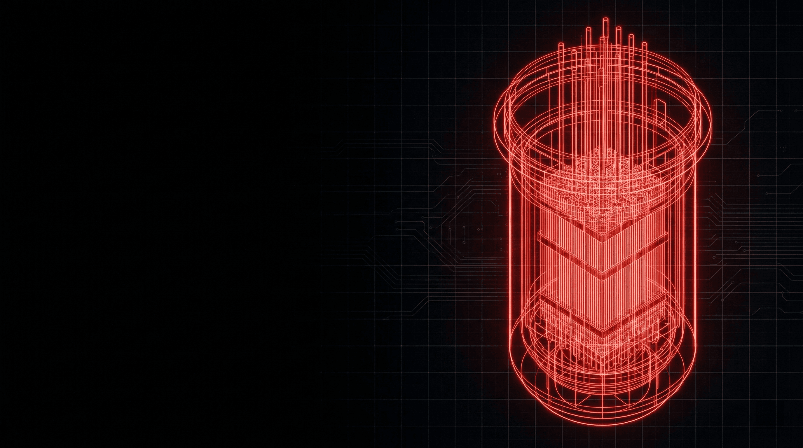 Reactor blueprint background